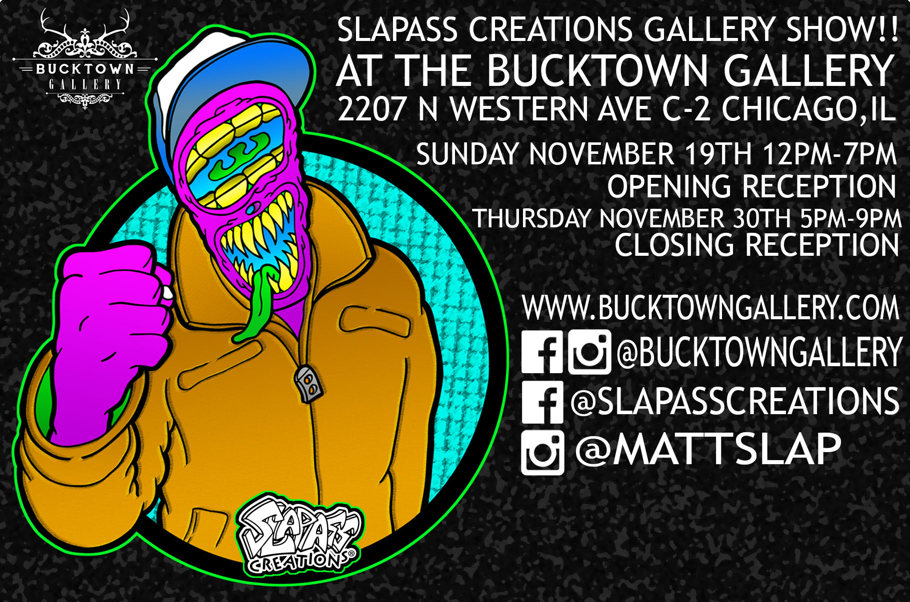 Slapass Creations Bucktown Gallery